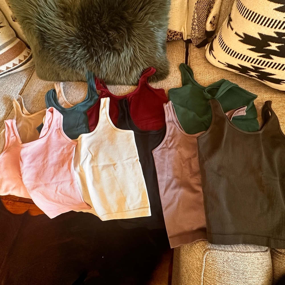 Ribbed Tank Tops Bundle